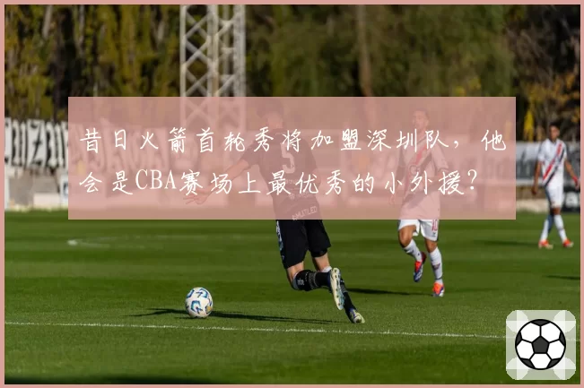 昔日火箭首轮秀将加盟深圳队,他会是CBA赛场上最优秀的小外援?