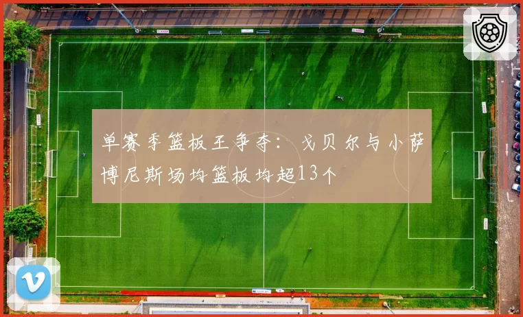 单赛季篮板王争夺：戈贝尔与小萨博尼斯场均篮板均超13个